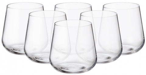 Image of Crystalite Bohemia - Amundsen/Ardea Stemless Old Fashioned Glasses 11 Ounces (320ml) Set of 6