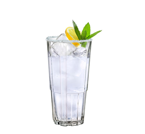 Image of Duralex Highball Jazz Tempered Glass Tumbler 9 Ounces, Set of 6