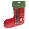 Brilliant - Wine Glass Decorator Pen, Set of 3 Metallic Markers in Holiday Christmas Boots Packaging