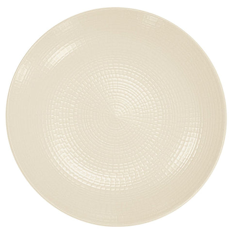 Image of Modulo Nature Kaolin Cream Round Dessert Plate 8.3 Inches (21cm)