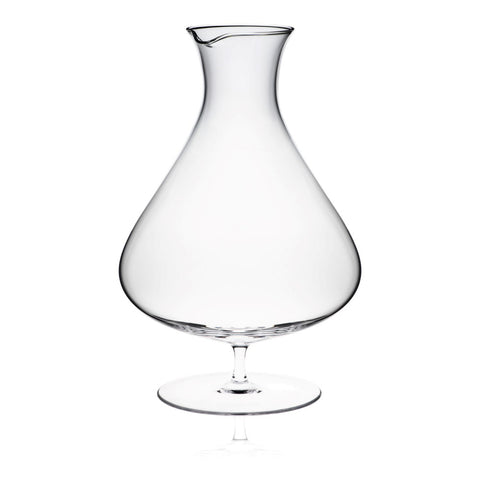 Image of Alchemy Non Leaded Crystal Glass Wine Decanter on a Stem, 1.2 Liters