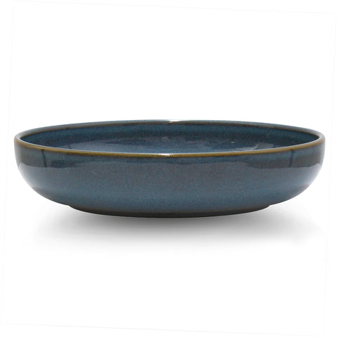 Image of Uno Stoneware Dinnerware Pasta Bowls 8.7 Inches, Sets of 4 in Assorted Colors