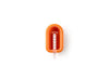 Lékué - Large Popsicle Ice Lollypop Silicone Mold, 3.2 oz. Orange