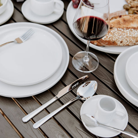 Image of Oslo Stainless Steel Flatware Cutlery Set for 4, 16 Pieces