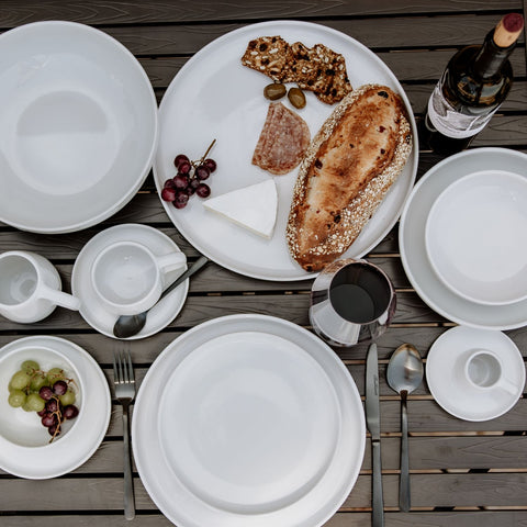 Image of Oslo Stainless Steel Black Flatware Cutlery Set for 4, 16 Pieces