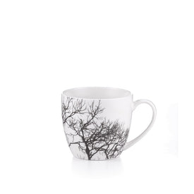 Holiday Autumn Coffee Mugs for Christmas, 15 Oz. Set of 2