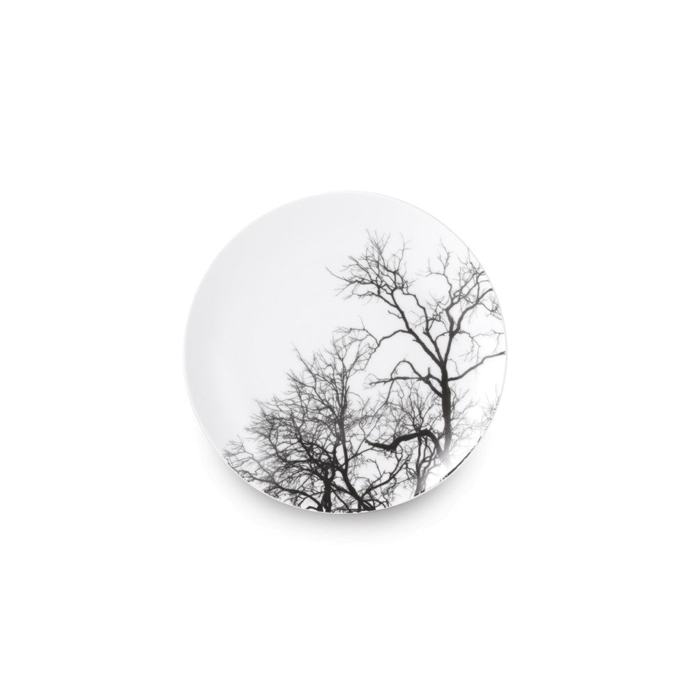 Holiday Autumn Dessert Plates for Christmas, 8 Inches, Set of 4