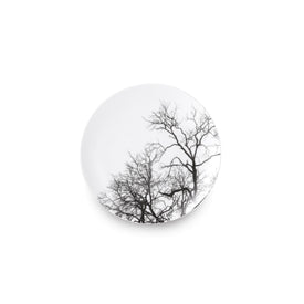 Holiday Autumn Dessert Plates for Christmas, 8 Inches, Set of 4