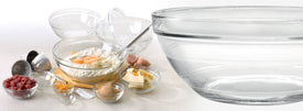 Duralex - Lys Square Stackable Bowl with White Lid 11 cm (4 1/8 in)