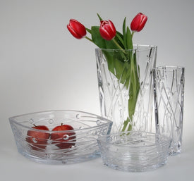 Labyrinth Bowl 30.5cm by Bohemia