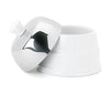 Salam White Covered Sugar Bowl by Guy Degrenne