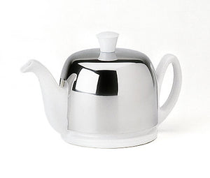 Salam White 2 Cup Tea Pot by Guy Degrenne
