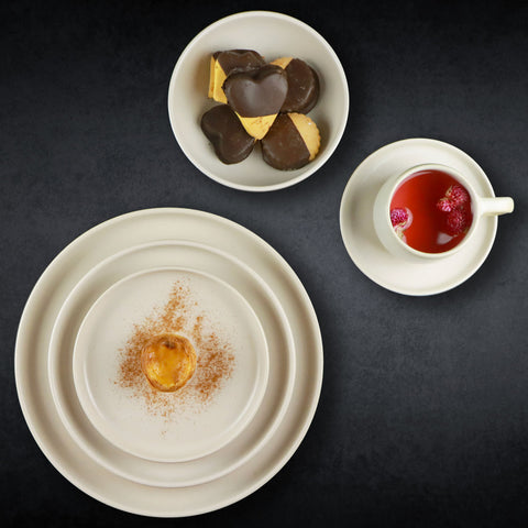 Image of Uno Stoneware Dinnerware Presentation Plates 13 Inches, Sets of 2 in Assorted Colors