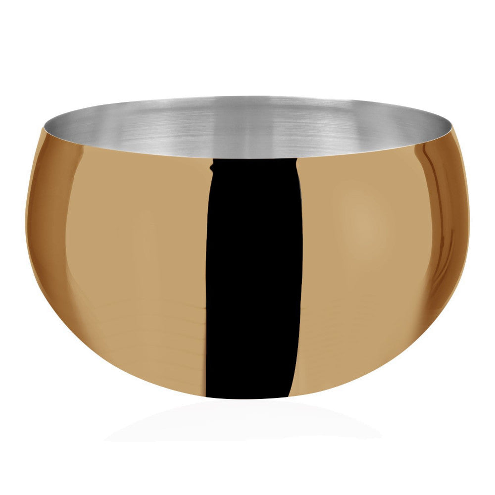 Wine Chiller Party Tub for Drinks, Gold Stainless Steel Party Beverage Chiller Bowl