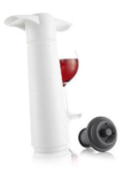 Vacu Vin White Wine Saver Pump With 1 Stopper