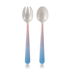 Cotton Candy Melamine Salad Server Set of 2