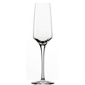 Guy Degrenne - Muse Crystal Clear Champagne Flute Glass, 6 oz. Set of 6