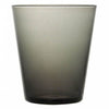 Guy Degrenne - Mambo Grey Stackable Drinking Glass Tumbler, 11oz. Set of 6