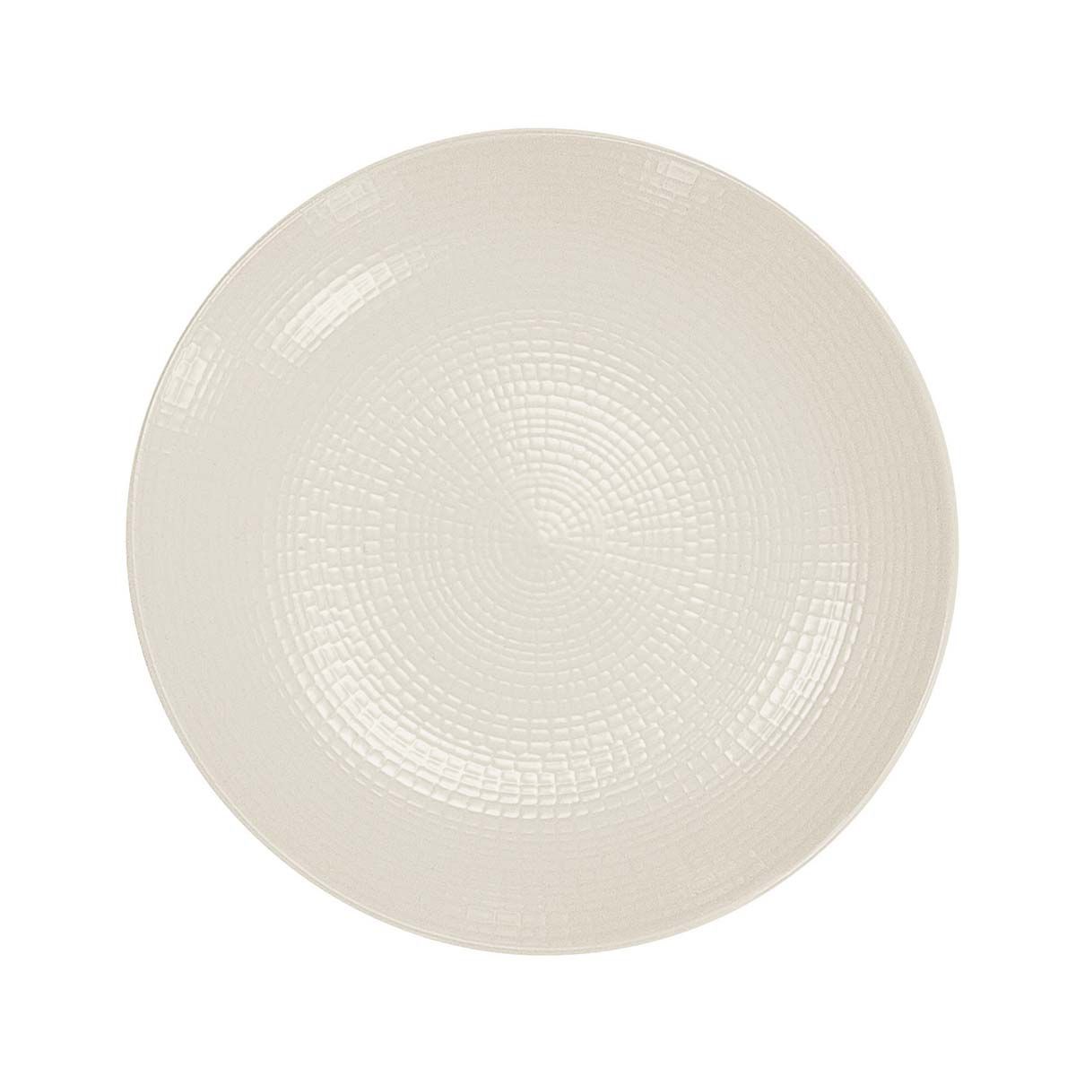 Modulo Nature Kaolin Cream Round Dessert Plate 8.3 Inches (21cm)