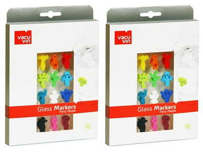 Glass Markers / Party People A by Vacu Vin 24 pieces