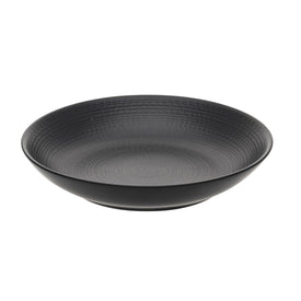 Modulo Nature Lava Stone Black Cereal Plate 8.3 Inches (21cm)