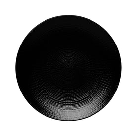 Modulo Nature Lava Stone Black Round Dessert Plate 8.3 Inches (21cm)