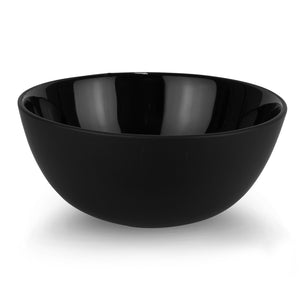 Nero Glass Black Serving Bowl 9.7 Inches