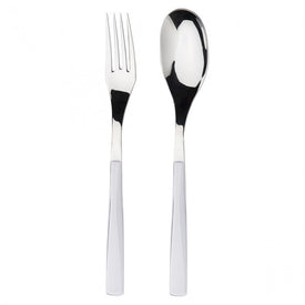 Guy Degrenne - Quartz 2pc Serving Set, White