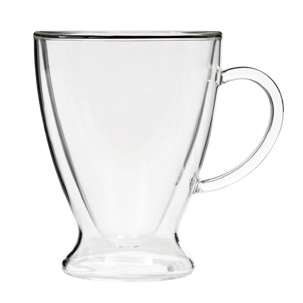 Double Wall Irish Coffee Mug 10 Ounces, Set of 2