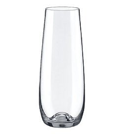 Image of Brilliant - Gastro Lead Free Crystal Stemless Champagne Flutes, 7.5 oz. Set of 6