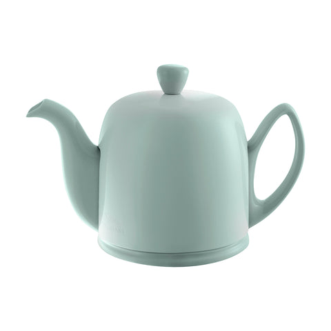 Image of Guy Degrenne Salam Monochrome Green 4 Cup Insulated Teapot, 24 Ounces