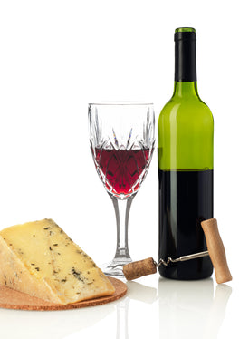 Brilliant - Ashford Lead Free Crystal Clear Wine Glass 10oz. (300ml) Set of 4