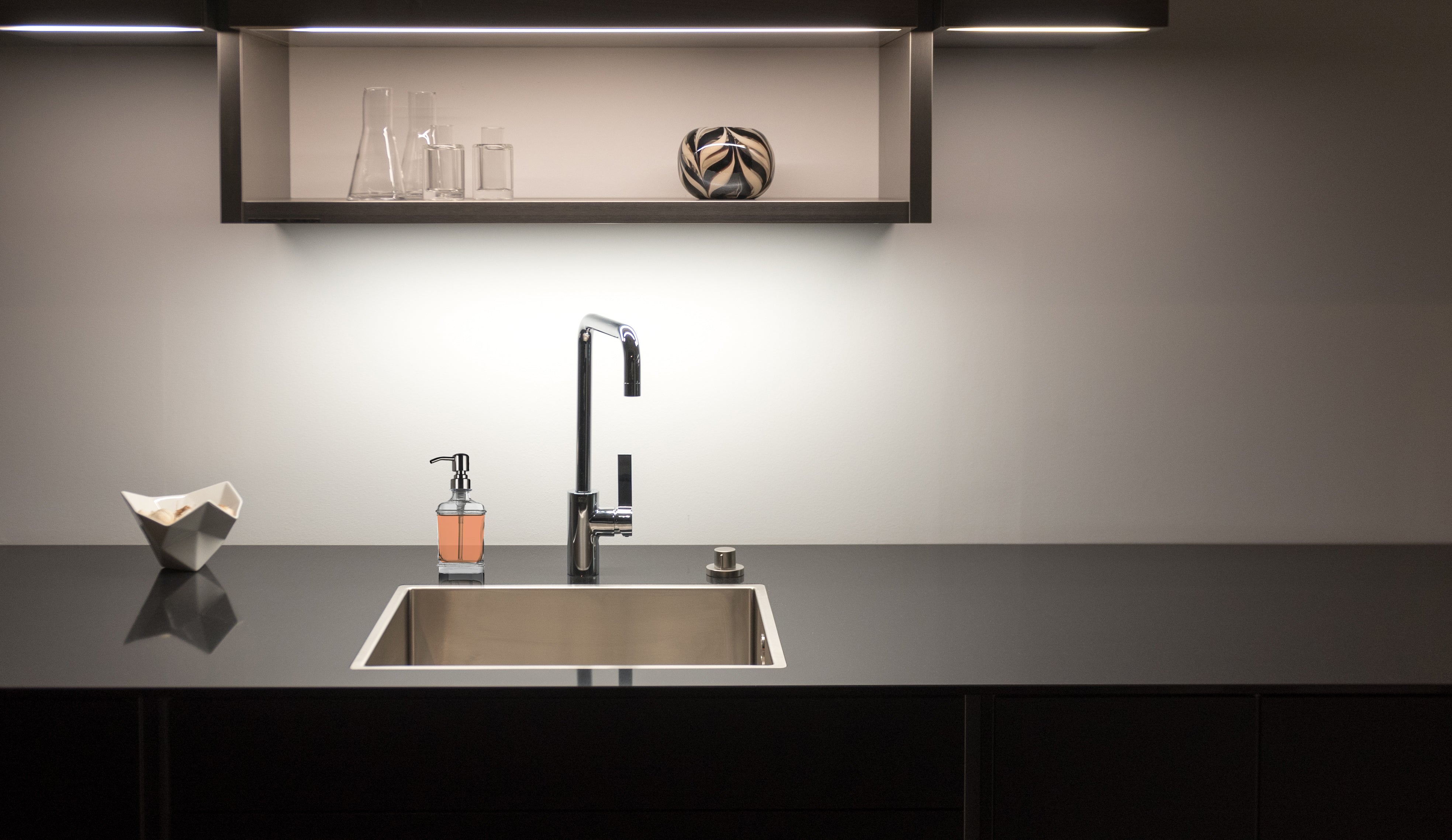 Harmony Classic Glass Hand Soap Dispenser with Pump, Set of 2