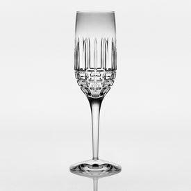 Brilliant - Luxembourg Crystal Clear Champagne Flute Glass 6 oz. (180ml) Set of 4