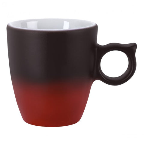 Image of Guy Degrenne - Illusions Color Changing Espresso Cup, Set of 2, Red