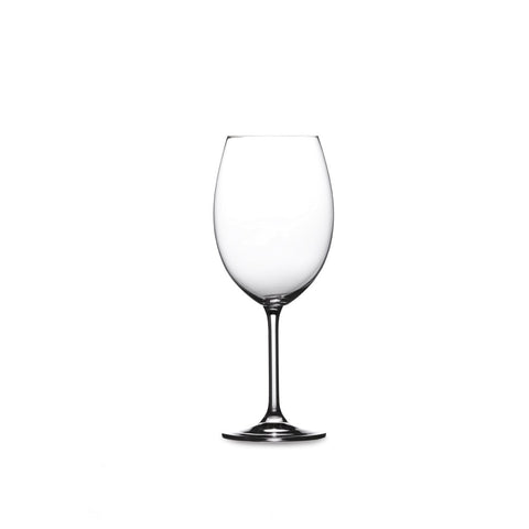 Image of Vinum Red Wine Glass 19.5 oz. (580 ml.) Set of 4 Lead Free Crystal Wine Glasses