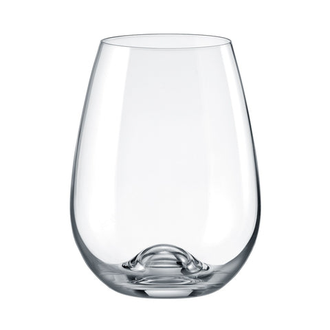 Image of Brilliant - Gastro Lead Free Crystal Stemless Red Wine Glass, 15.5 oz. Set of 6