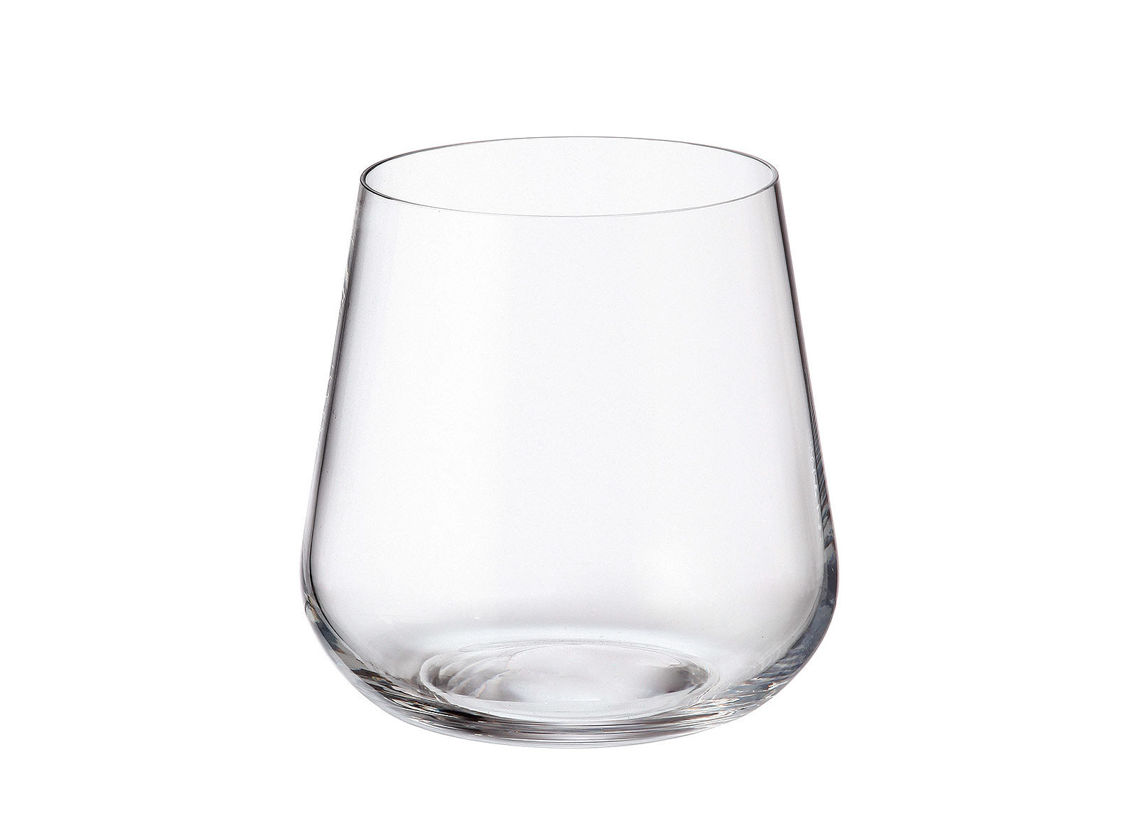 Crystalite Bohemia - Amundsen/Ardea Stemless Old Fashioned Glasses 11 Ounces (320ml) Set of 6