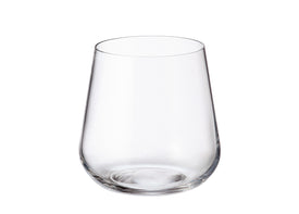 Crystalite Bohemia - Amundsen/Ardea Stemless Old Fashioned Glasses 11 Ounces (320ml) Set of 6