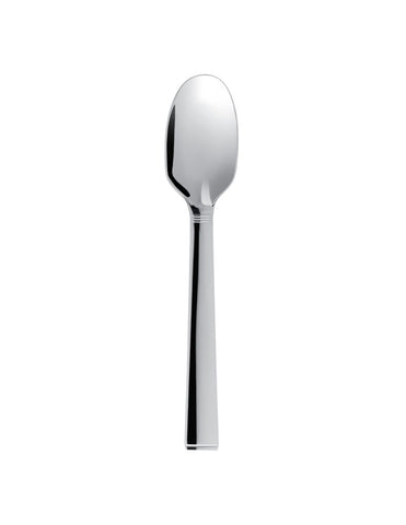 Image of Guy Degrenne - Squadro Table Spoon, Mirror Finish Stainless Hostess Spoon, 8 inches