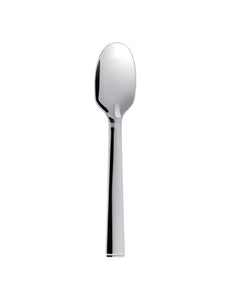 Guy Degrenne - Squadro Table Spoon, Mirror Finish Stainless Hostess Spoon, 8 inches