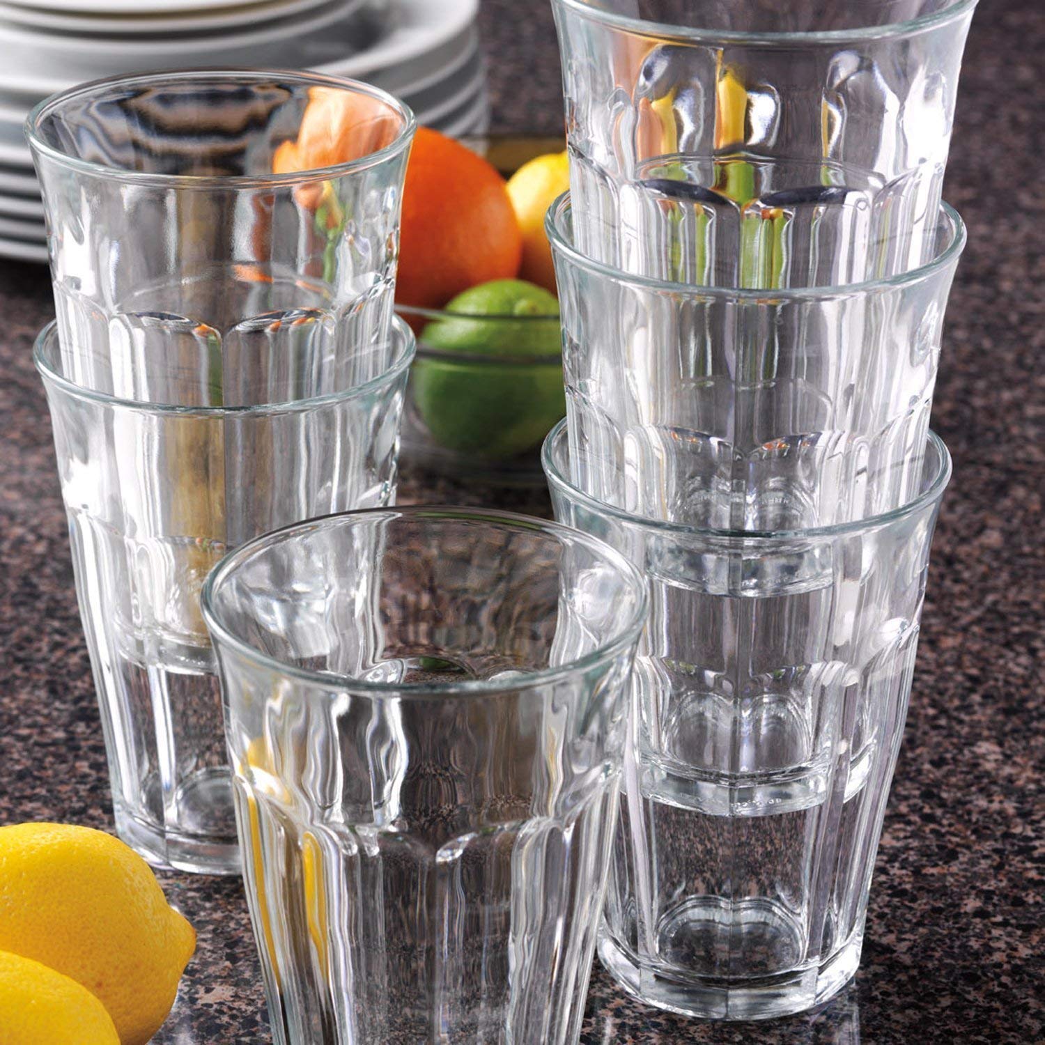 Duralex - Picardie Clear Tumbler 500 ml - 17 oz Set Of 4