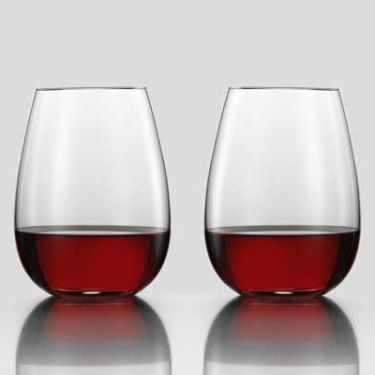 Eisch Breathable Superior Stemless Glass 20oz Set Of 2