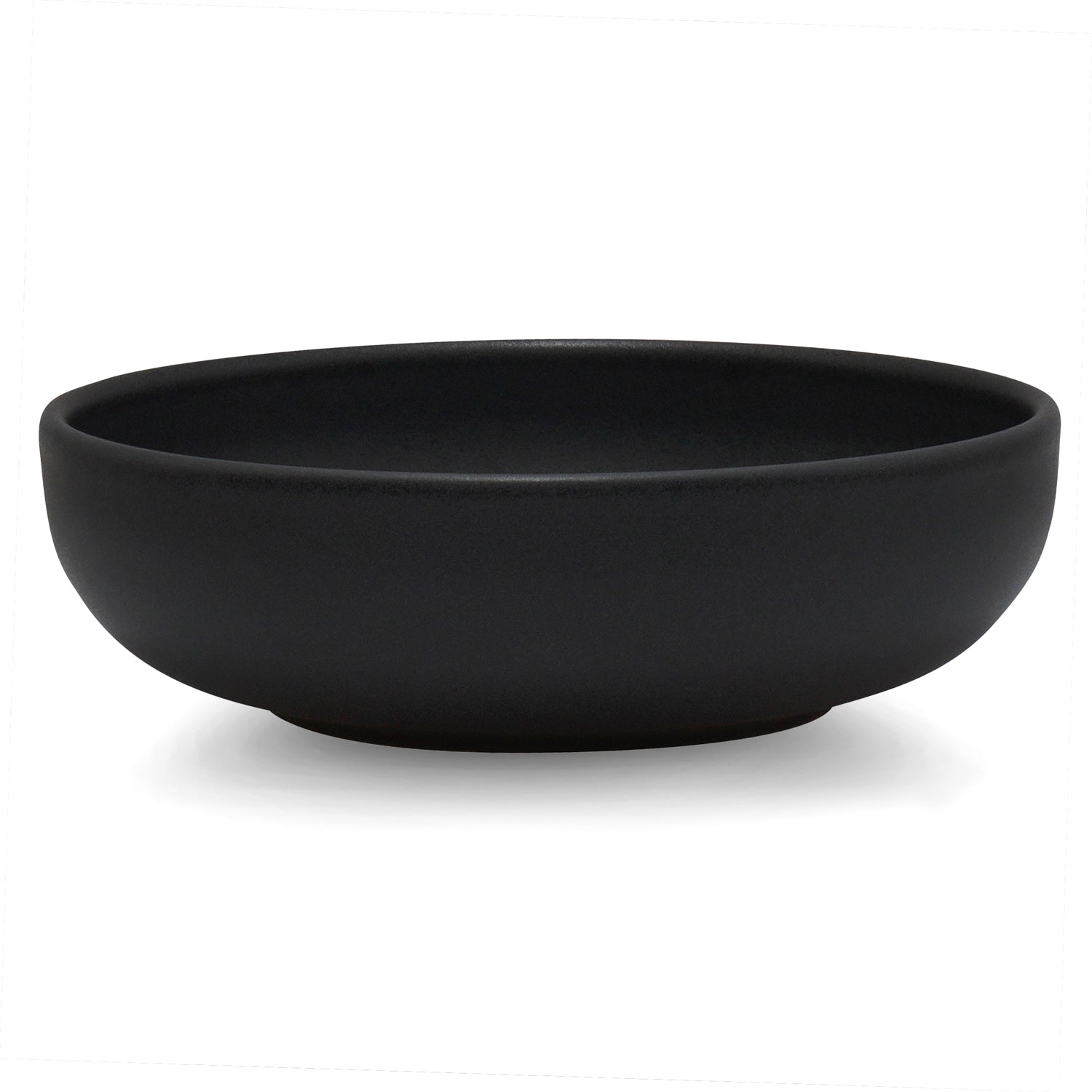 Uno Stoneware Dinnerware Individual Bowls 6.3 Inches, Sets of 4 in Assorted Colors