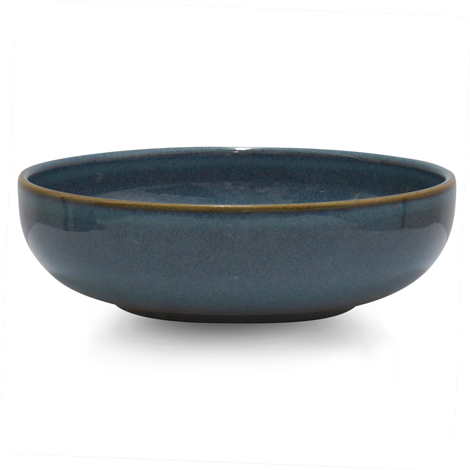 Uno Stoneware Dinnerware Individual Bowls 6.3 Inches, Sets of 4 in Assorted Colors