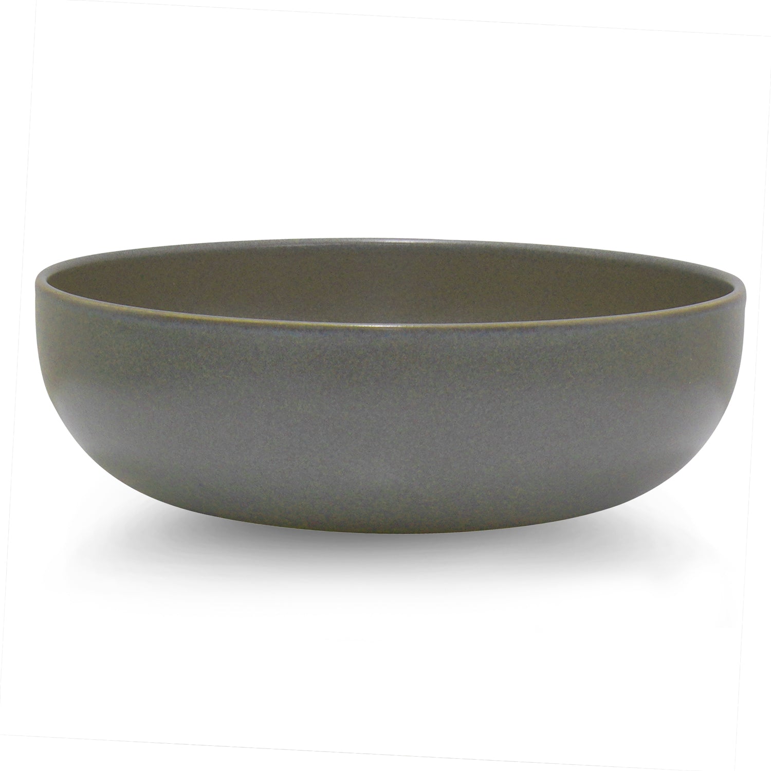 Uno Stoneware Dinnerware Salad Bowls 10.2 Inches, Assorted Colors