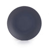 Granito Stoneware Black Dinner Plates 10.6 Inches, Set of 4