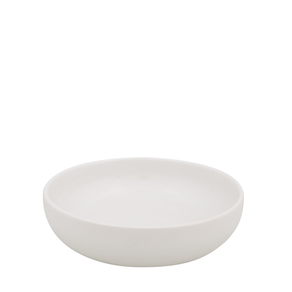 Uno Stoneware Dinnerware Individual Bowls 6.3 Inches, Sets of 4 in Assorted Colors