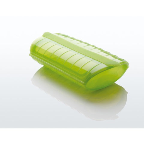 Image of Lékué - Silicone Food Steamer Case for 1 - 2 Servings, Green