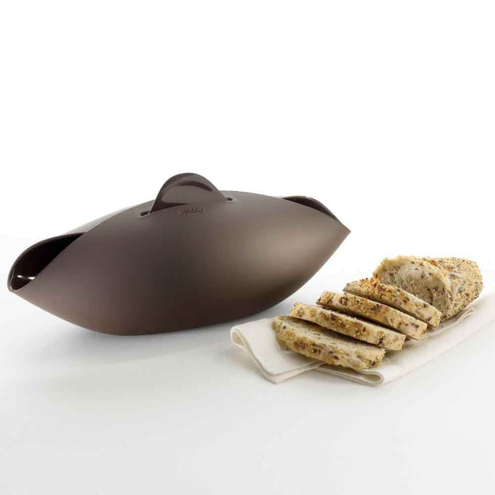 Lékué Silicone Mini Bread Maker, Brown